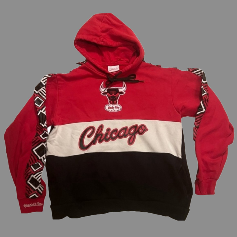 Chicago Bulls Mitchell & Ness “Windy City” Basketball Hoodie